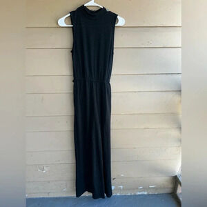 Striped Cowl Neck Pantsuit Made from Cotton GAP Womens Size XS